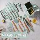Kit PrimeCook - Jogo de Utensílios de Cozinha 19 Peças